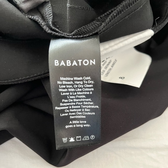 Babaton Helio Pants, Black, Size 8 - Picture 11 of 11